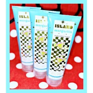 Bath & Body Works Island Margarita 8 oz Ultimate Hydration Body Cream x3